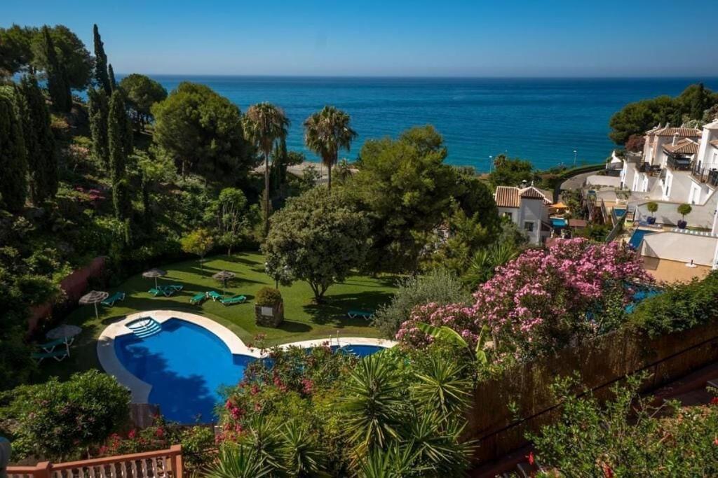 La Amapola, A Little Oasis With Sea View, 200 Meters From The Beach. Nerja Exterior foto
